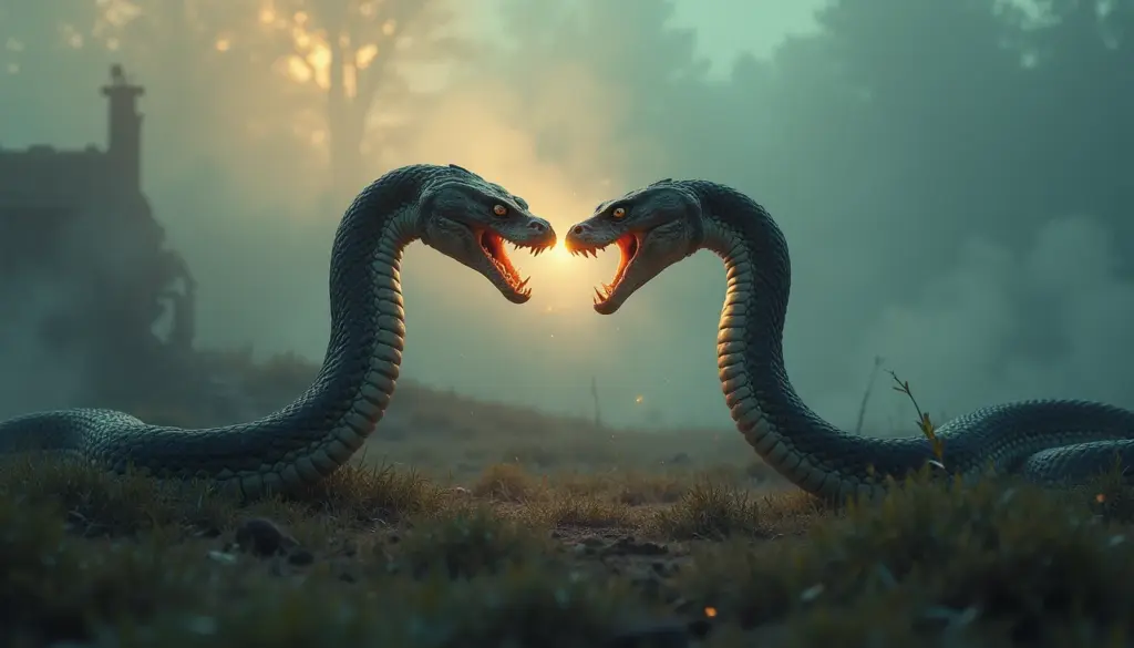 Sonhar Com 2 Cobras Brigando: O Que Significa Esse Sonho em 2026?