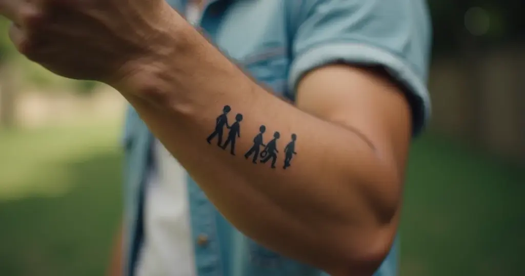 Tatuagem 3 Filhos Masculino: Ideias que Falam de Amor