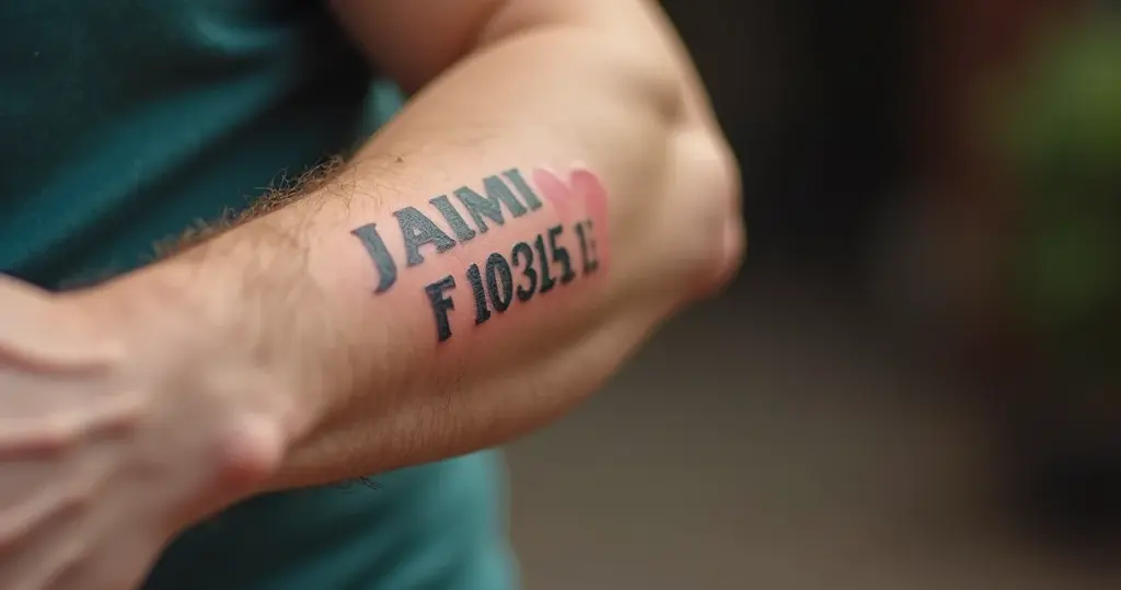 Tatuagem Data Nascimento Filho Masculino: Inspirações e Significados