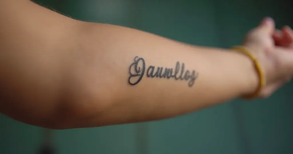 Tatuagem Escrita no Braço Feminina: Guia Definitivo 2026 Tatuagem Escrita no Braço Feminina: Guia Definitivo 2026
