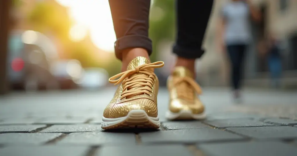 Tênis Feminino Dourado: Como Escolher o Seu sem Perder Dinheiro Tênis Feminino Dourado: Como Escolher o Seu sem Perder Dinheiro