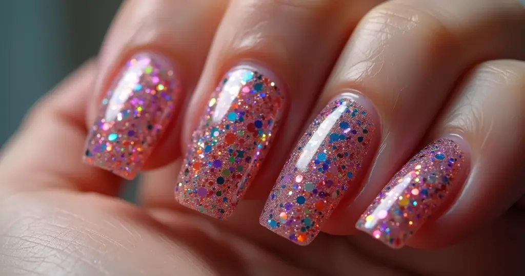 Unha encapsulada com glitter: o toque de luxo que faltava! Unha encapsulada com glitter: o toque de luxo que faltava!