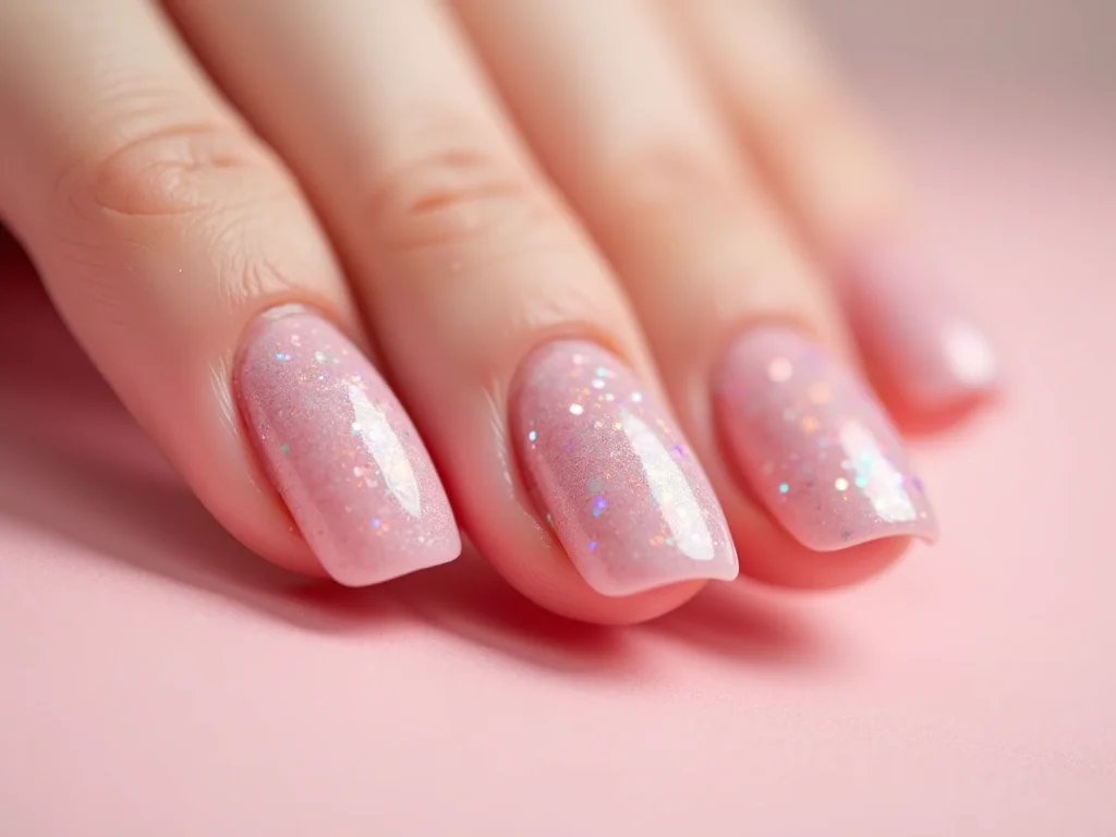Unhas Rosa Claro com Glitter: O Toque Mágico Que Você Precisa em 2026 Unhas Rosa Claro com Glitter: O Toque Mágico Que Você Precisa em 2026
