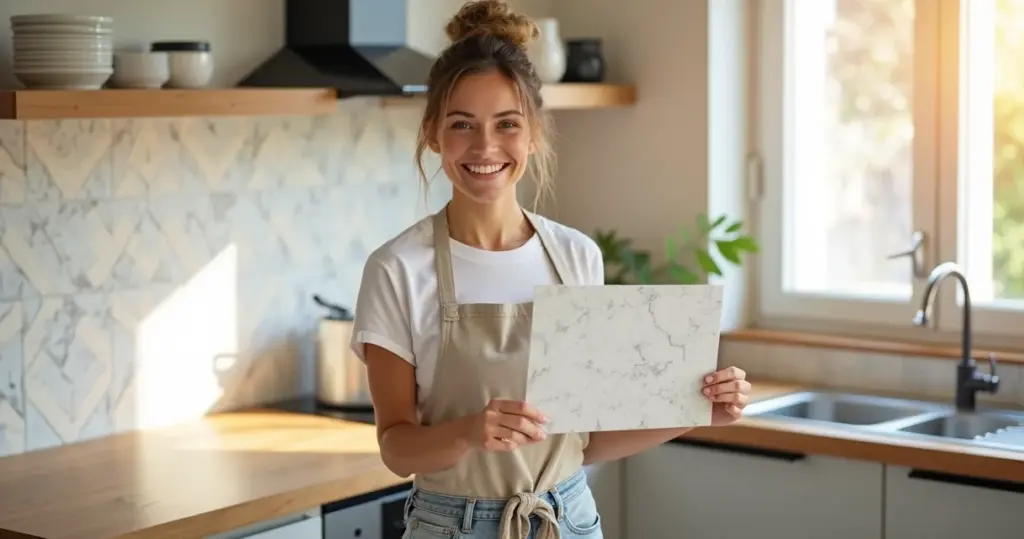 Renove sua cozinha em 1 dia com adesivo para azulejo (sem reforma!)