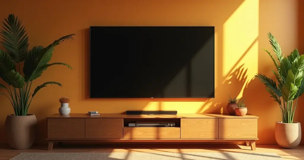 Bancada para TV sala: o erro que 90% cometem na altura