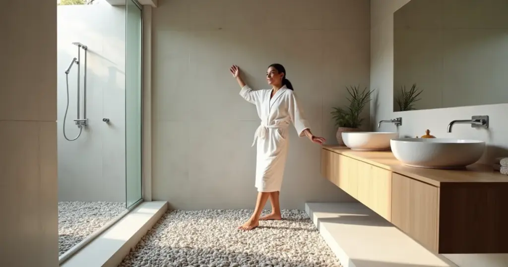 17 Ideias de Banheiro com Seixos no Caminho para o Box: Seu Spa Particular em Casa