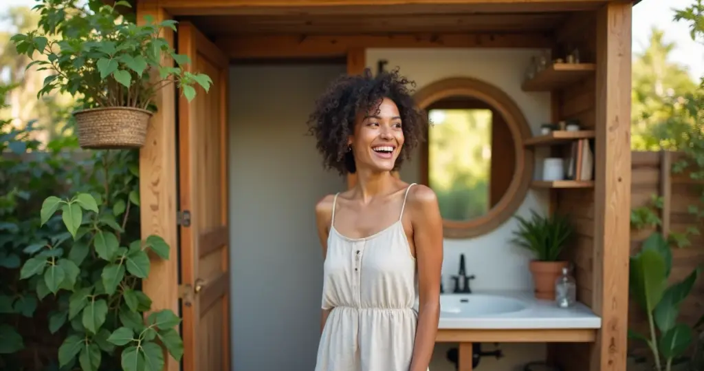 Banheiro pequeno no quintal: o projeto que vai mudar seus finais de semana