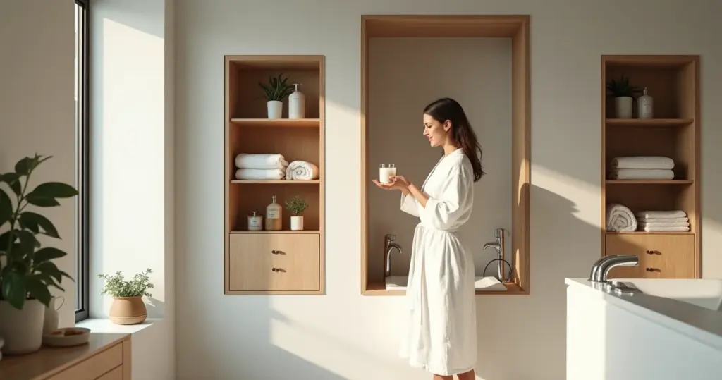 12 Ideias de Banheiros com Nichos: Organize e Transforme Seu Espaço 12 Ideias de Banheiros com Nichos: Organize e Transforme Seu Espaço