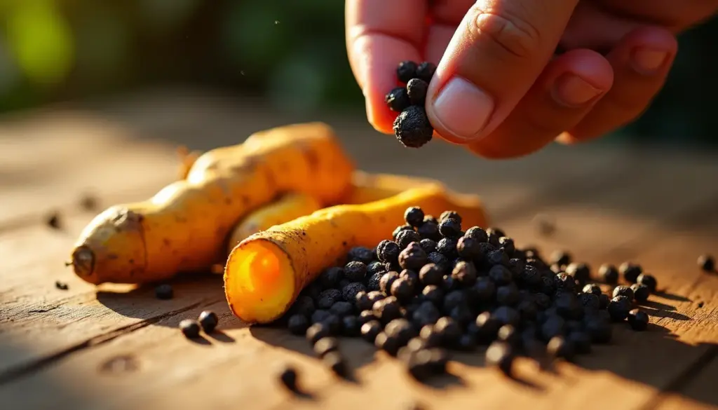 Benefícios do açafrão: por que tomar com pimenta-preta muda tudo