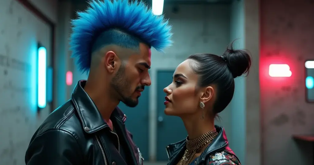 13 Detalhes Que Ninguém Conta Sobre Cabelo Azul Masculino Moicano