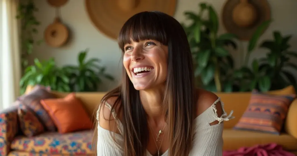 27 Ideias de Cabelo Liso com Franja que Rejuvenescem em Segundos