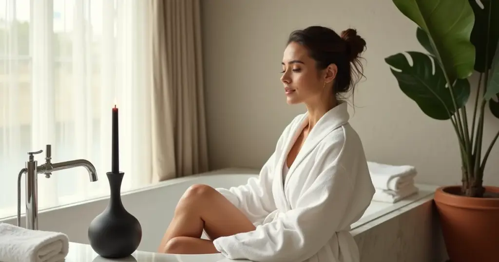 23 Ideias de Castiçal Banheiro para Criar Seu Spa Particular 23 Ideias de Castiçal Banheiro para Criar Seu Spa Particular