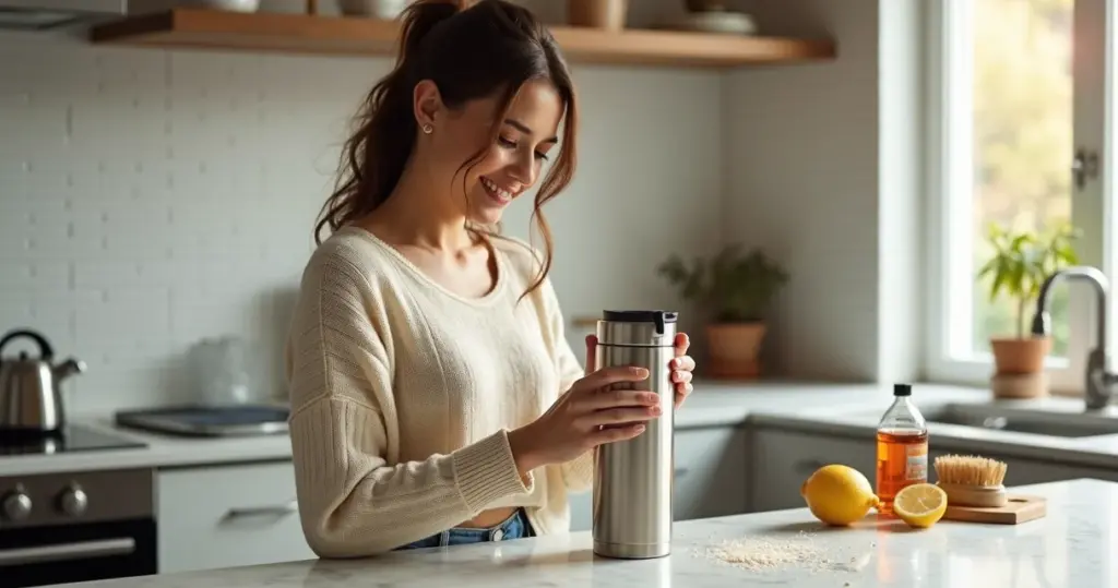 Como limpar garrafa térmica de café por dentro e acabar com o gosto amargo