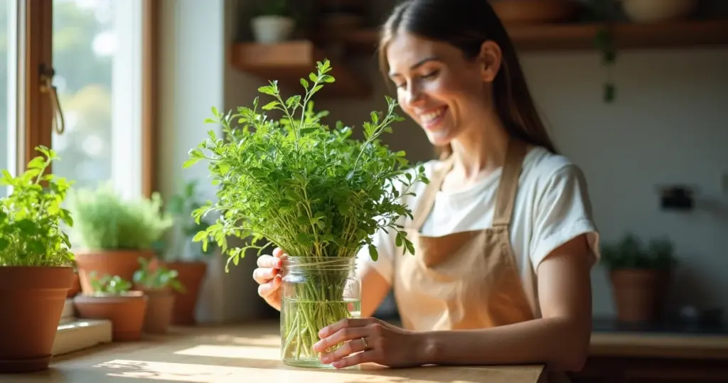 Como plantar orégano na água e ter tempero fresco sempre