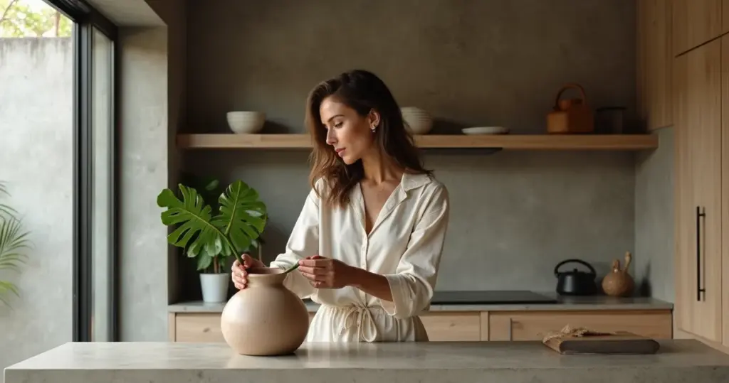 17 Ideias de Cozinha com Parede de Cimento Queimado que Funcionam na Prática 17 Ideias de Cozinha com Parede de Cimento Queimado que Funcionam na Prática