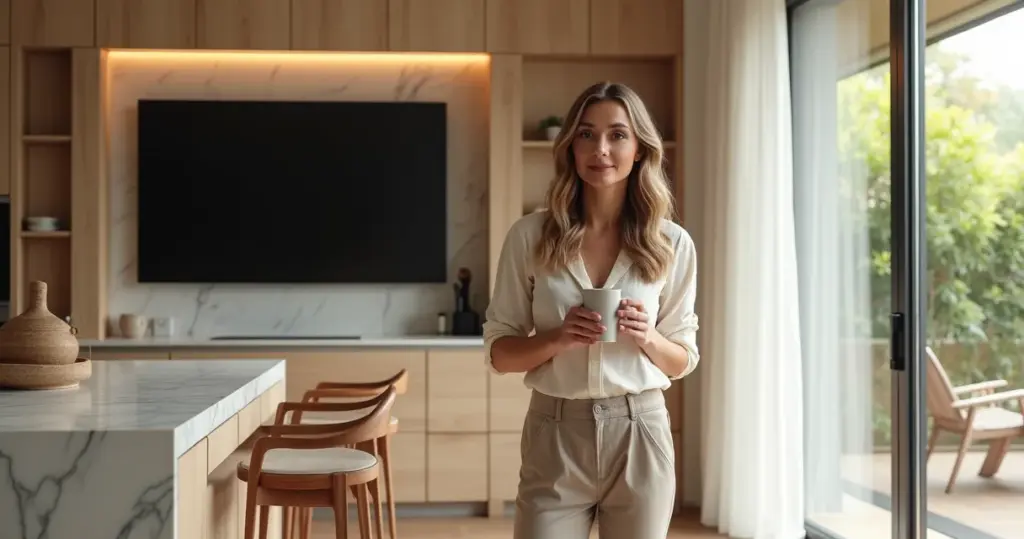 21 Ideias de Cozinha Planejada com Espaço para TV que Mudam sua Rotina