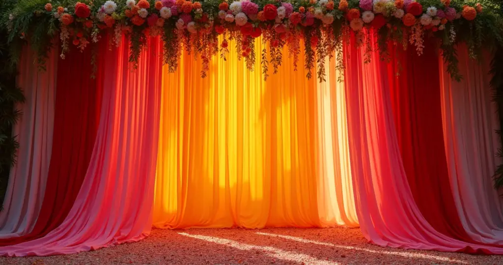 12 Ideias de Decoração com Cortina para Festa que Transformam Qualquer Espaço