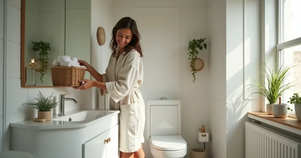 27 Truques de Decoração de Banheiro Muito Pequeno Que Dobram o Espaço