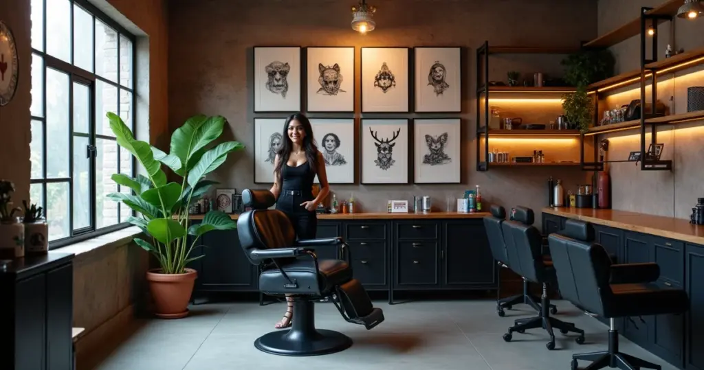 27 Ideias de Decoração de Estúdio de Tatuagem que Fidelizam Clientes 27 Ideias de Decoração de Estúdio de Tatuagem que Fidelizam Clientes