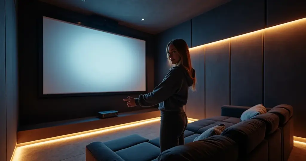 17 Ideias de Decoração de Home Cinema: O Erro de Luz Que Arruína Sua Imersão
