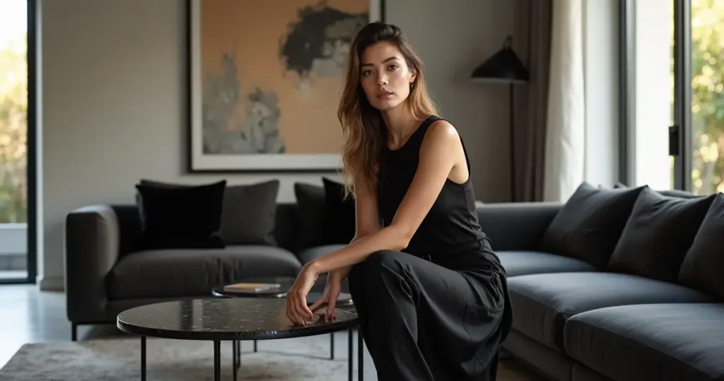 17 Ideias de Decoração de Sala com Toques de Preto que Funcionam em 2026 17 Ideias de Decoração de Sala com Toques de Preto que Funcionam em 2026