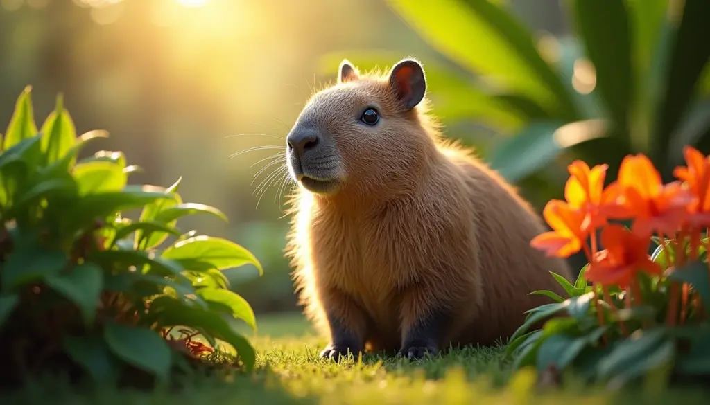 60 desenhos de capivara para colorir: fácil, kawaii e realista
