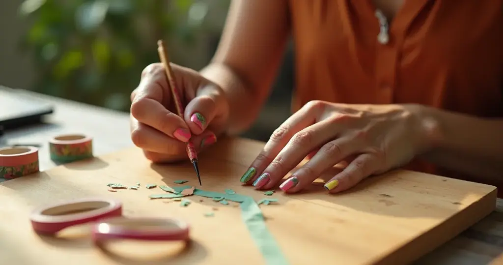 15 Ideias de Desenho Unhas que Você Faz em Casa com Palito e Fita 15 Ideias de Desenho Unhas que Você Faz em Casa com Palito e Fita