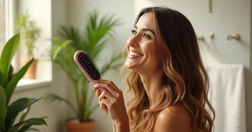 Escova de cabelo eletrica: como ela substitui chapinha e secador em 5 minutos