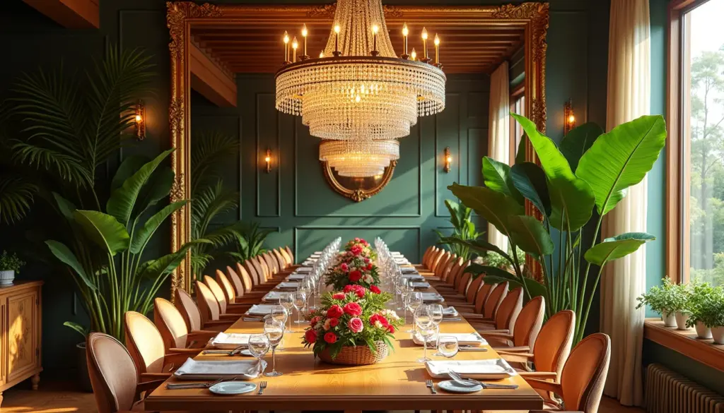 35 ideias de espelho para sala de jantar que ampliam o ambiente