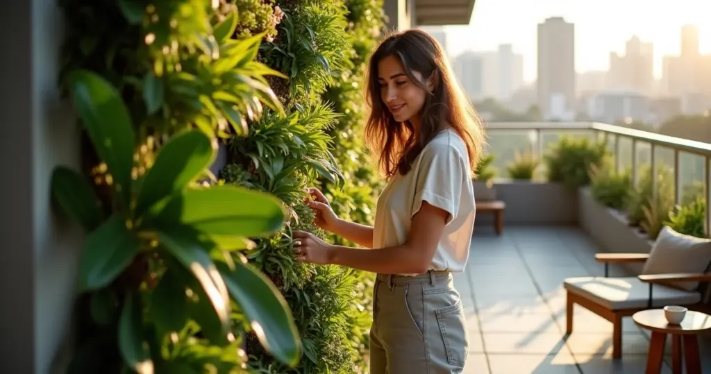 27 Ideias de Jardim Vertical Varanda que Transformam Espaço em Refúgio