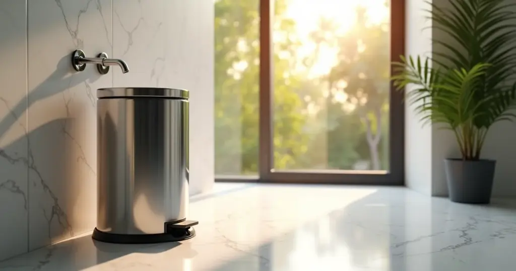 O erro que 91% cometem ao escolher lixeira para banheiro