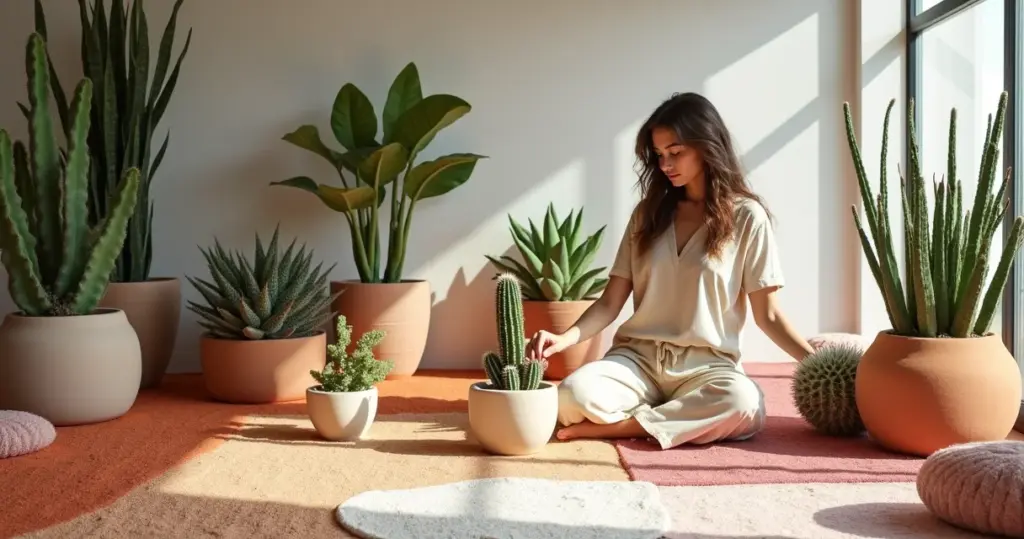 19 Ideias de Paisagismo para Jardim de Inverno com Cactos e Areia Colorida (Sem Dor de Cabeça!)