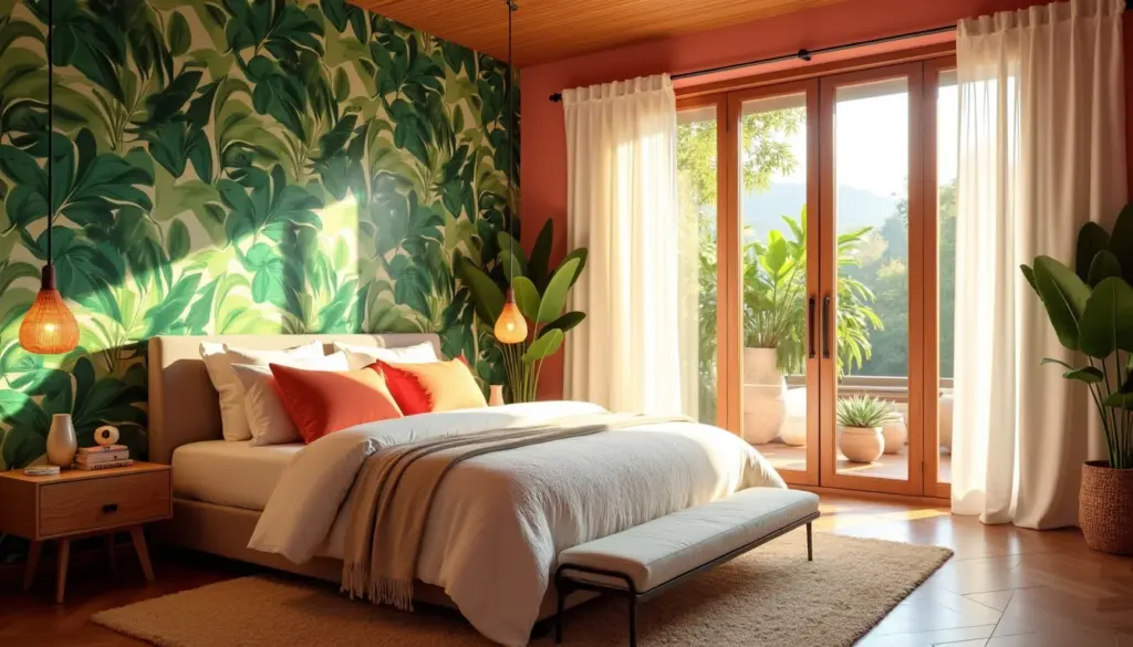 45 ideias de papel de parede para quarto de casal que transformam o ambiente