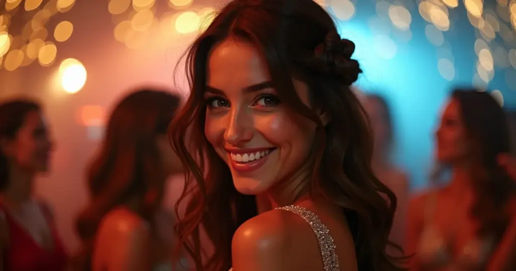 22 Ideias de Penteados para Festa Trança Cabelo Solto que Brilham a Noite Toda