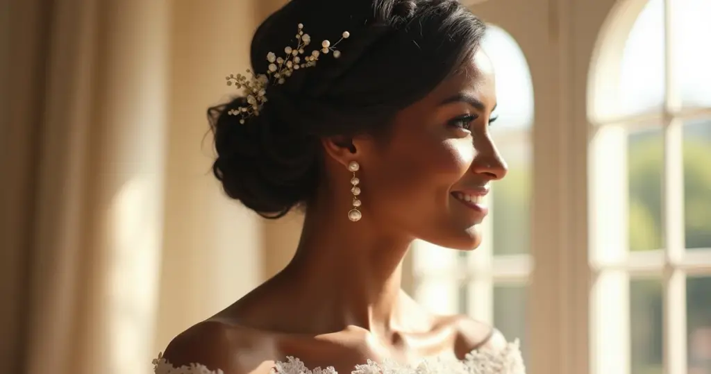 12 Penteados para Noivas com Tranças Cabelo Preto: Visual Inesquecível