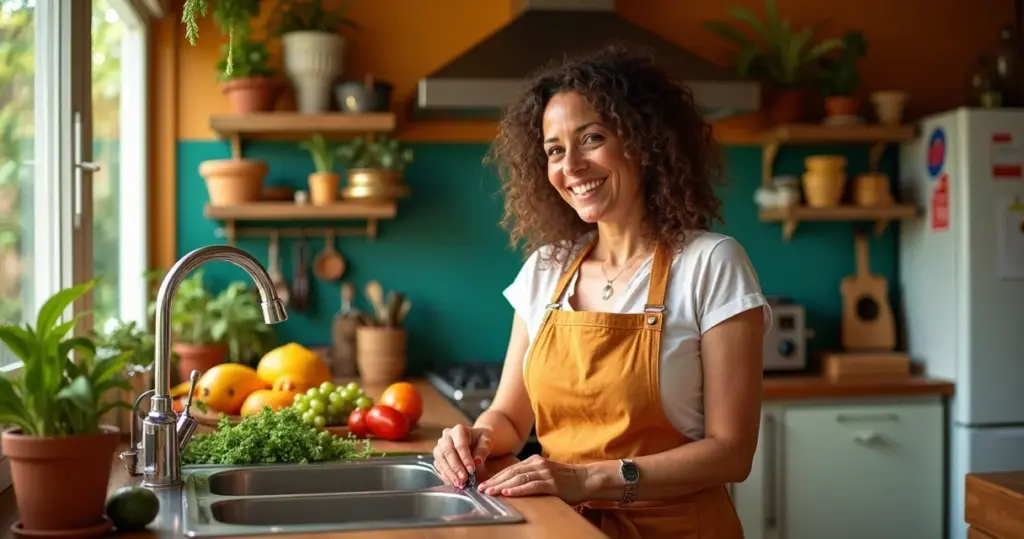 10 Ideias de Pia de Cozinha com Detalhes que Revolucionam sua Rotina