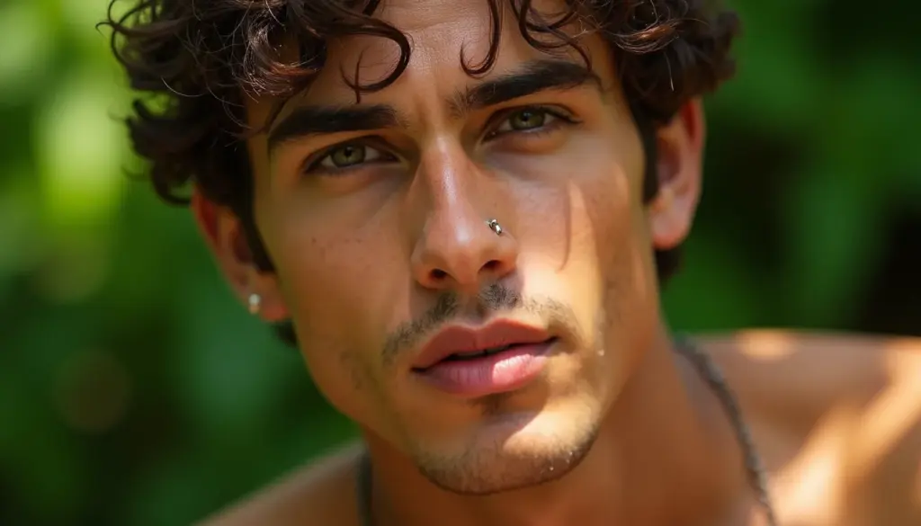 60 Ideias de Piercing no Nariz Masculino para 2026 60 Ideias de Piercing no Nariz Masculino para 2026