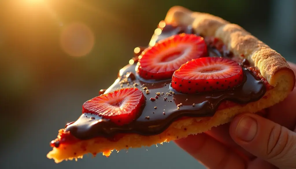 Pizza doce: receita fácil que não encharca a massa Pizza doce: receita fácil que não encharca a massa