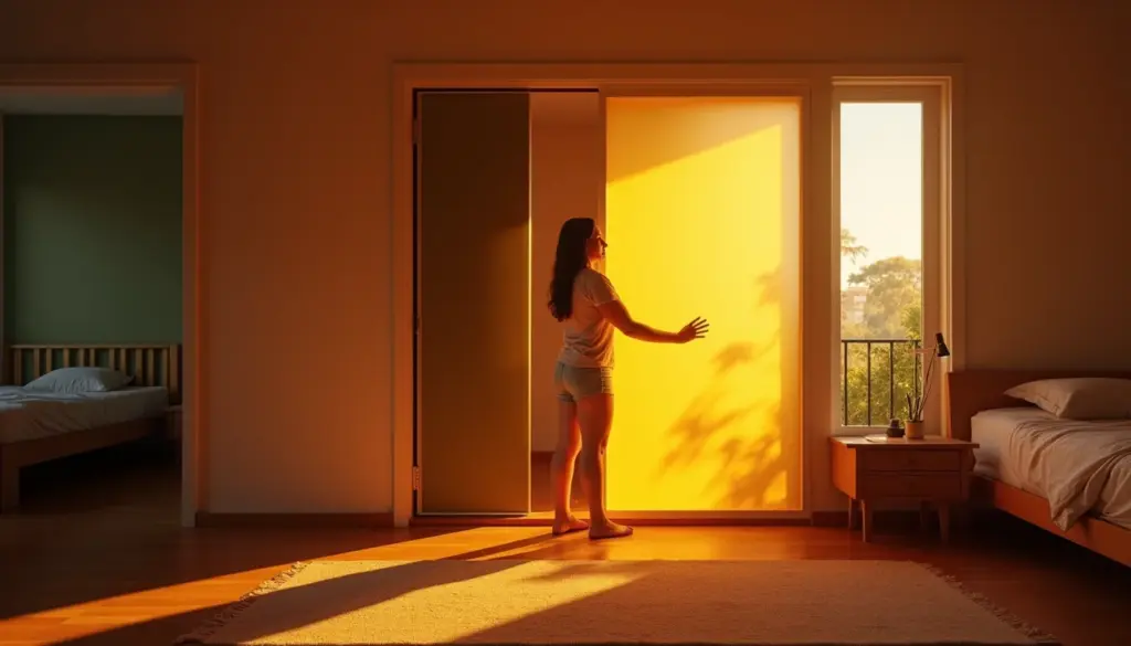 Porta de correr para quarto: ganhe até 1 metro quadrado sem gastar muito Porta de correr para quarto: ganhe até 1 metro quadrado sem gastar muito