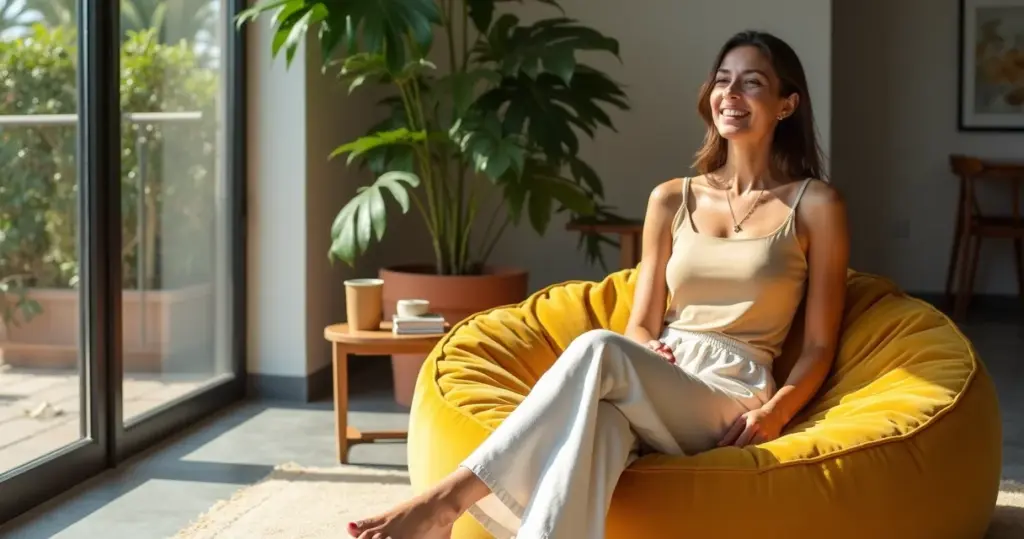 27 Ideias de Puff para Sala que Transformam seu Cantinho em Refúgio