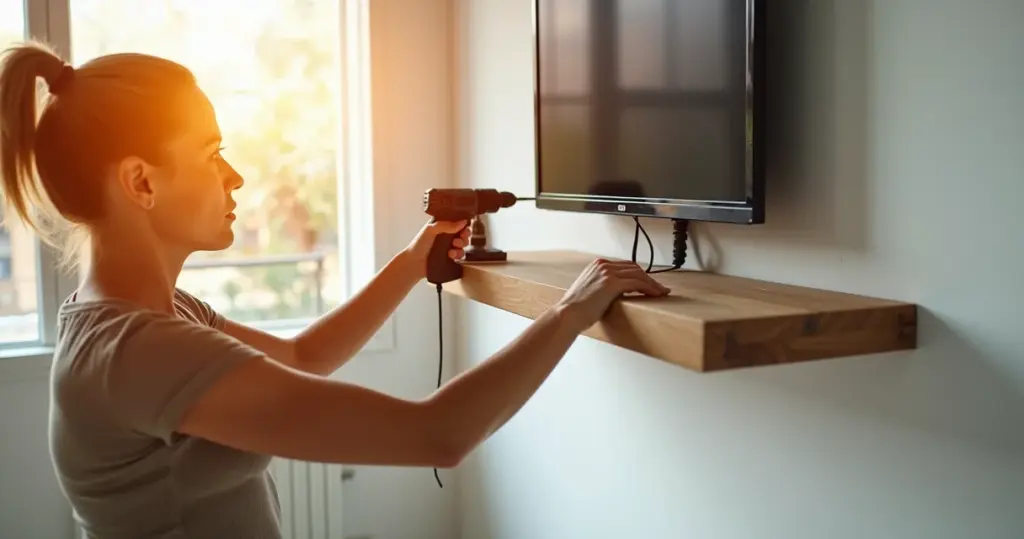 Rack suspenso prateleira: o erro que faz sua TV cair e como evitá-lo