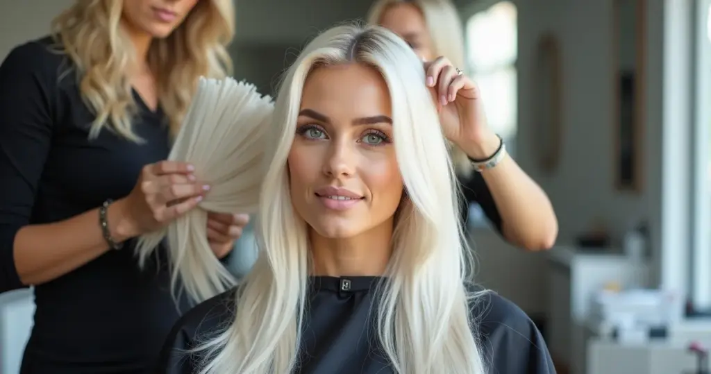 Loiro platinado perfeito: o nível de clareamento que ninguém te conta