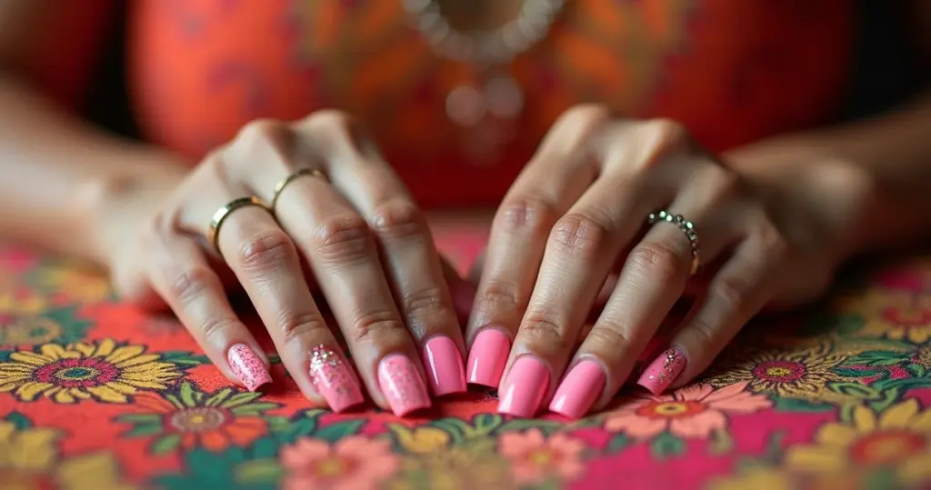 27 Ideias de Unha Rosinha Decorada Que Vão Transformar Suas Mãos