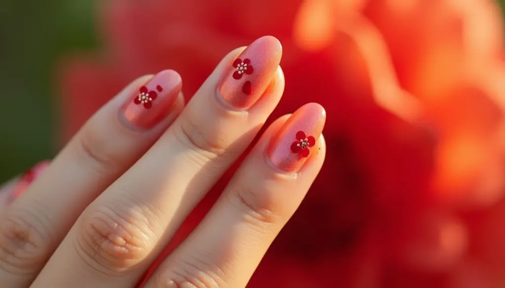 40 Ideias de Unhas Decoradas Vermelhas Delicadas para Arrasar