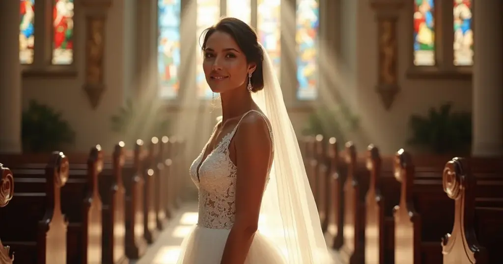 17 Ideias de Vestido de Noiva Igreja: Clássico, Elegante e Seu 17 Ideias de Vestido de Noiva Igreja: Clássico, Elegante e Seu