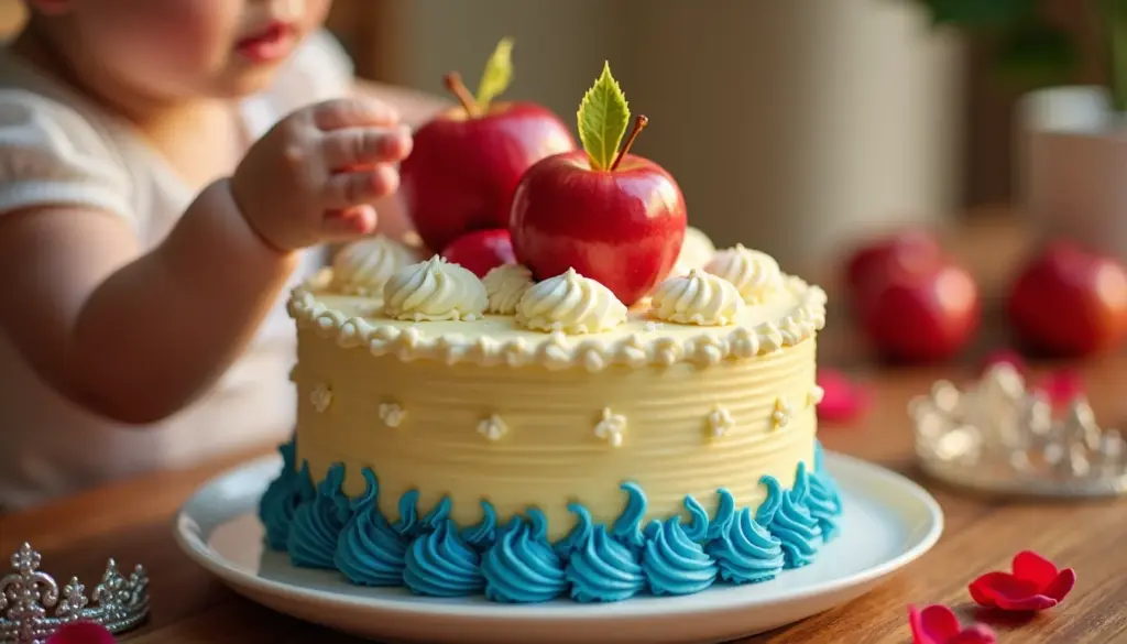 60 Ideias de Bolo Mesversario Branca de Neve Baby para Fazer em Casa
