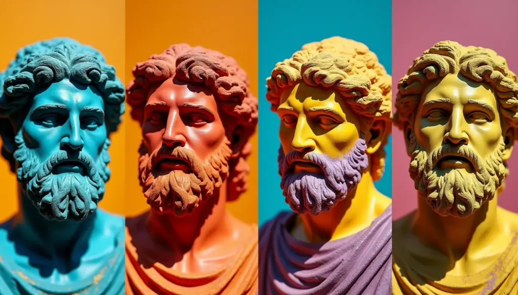 32 Estátua Grega: A Verdade Sobre as Cores Que Você Nunca Viu
