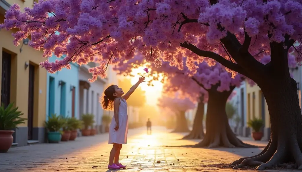 Jacarandá Mimoso na Calçada: Raízes Que Não Quebram o Piso Jacarandá Mimoso na Calçada: Raízes Que Não Quebram o Piso