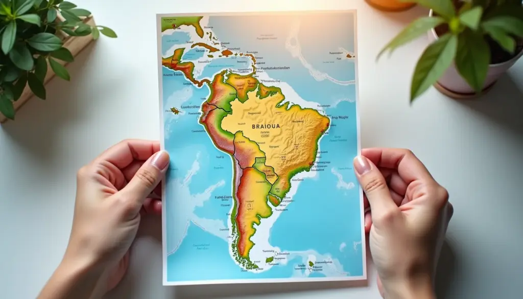Mapa do Brasil Para Imprimir Tamanho A4 Grátis e em PDF