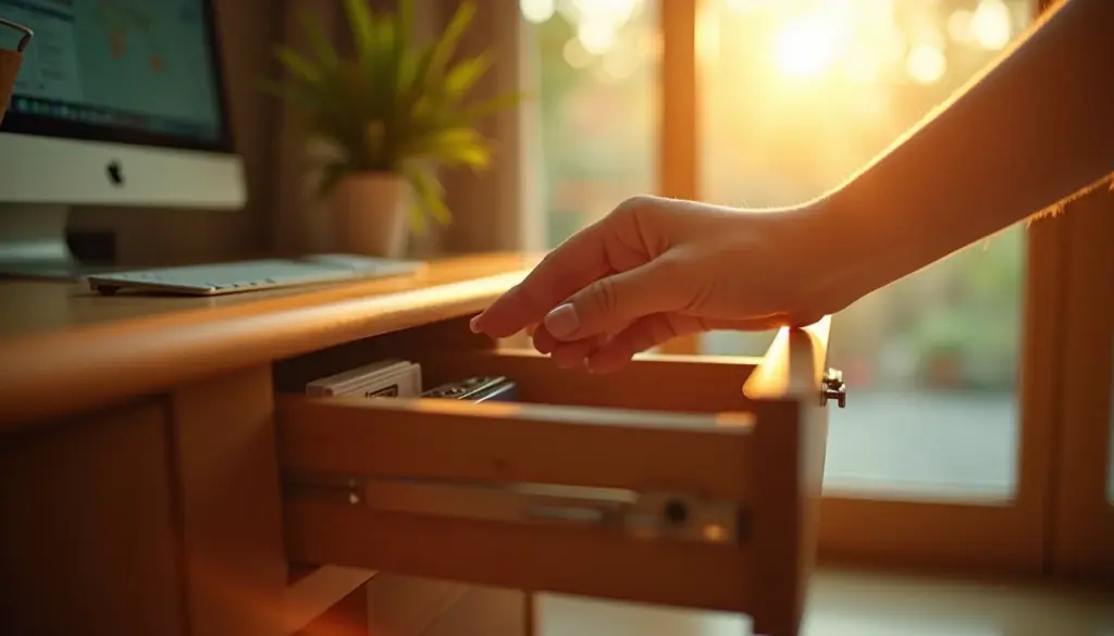 Mesa Com Gaveteiro: 10 Modelos Para Seu Home Office Sem Gastar Muito